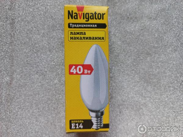 Лампа накаливания Navigator отзывы