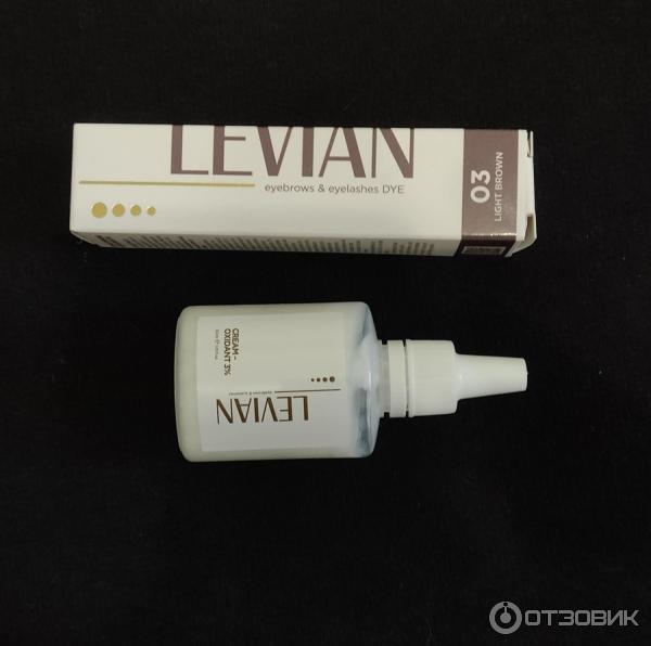 Отзыв о Краска для бровей Levian | Отличная краска Levian, хорошо ...