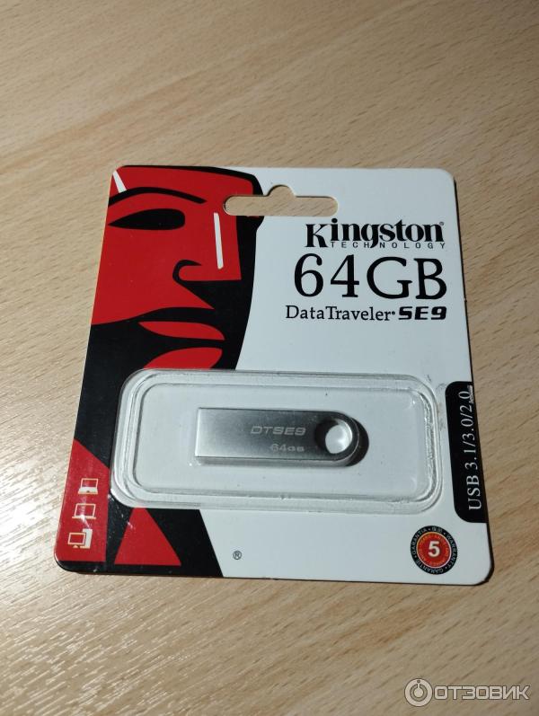 Kingston 64GB DataTraveler SE9 USB2.0 Flash Drive