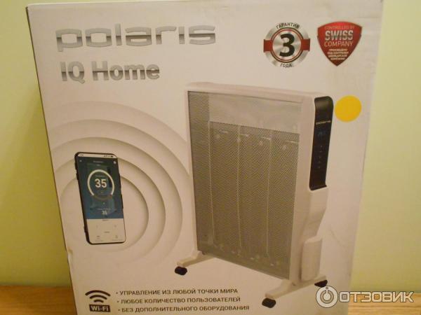 Микатермический обогреватель Polaris PMH 2120 Wi-Fi IQ Home фото