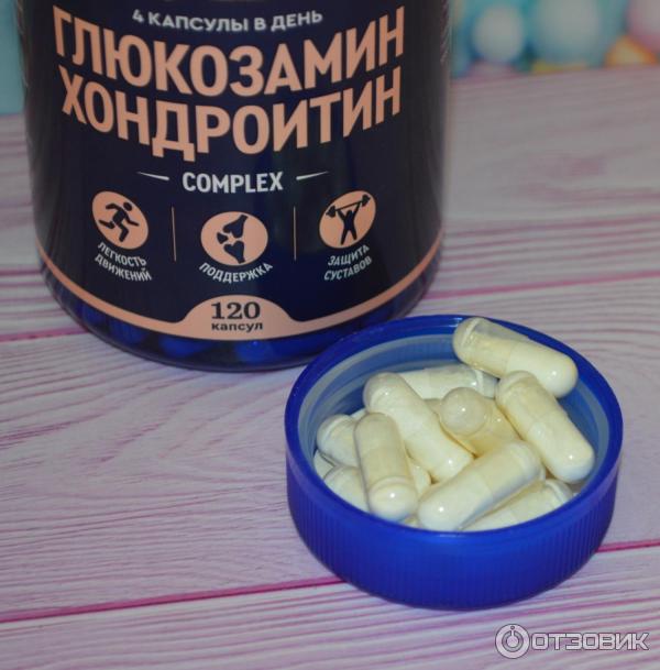 Отзыв о БАД GLS Pharmaceuticals Глюкозамин и Хондроитин | Для поддержки ...