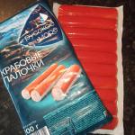 Крабовые палочки "Русское море" фото