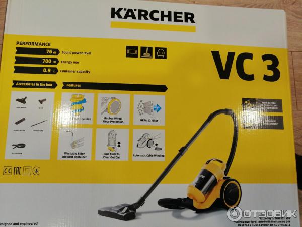 Пылесос Karcher VC 3 фото