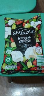 Замороженная овощная смесь Морозко Greenola 8 овощей фото