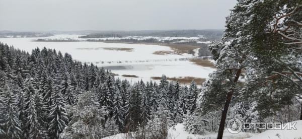 Гора Паасо Карелия зима