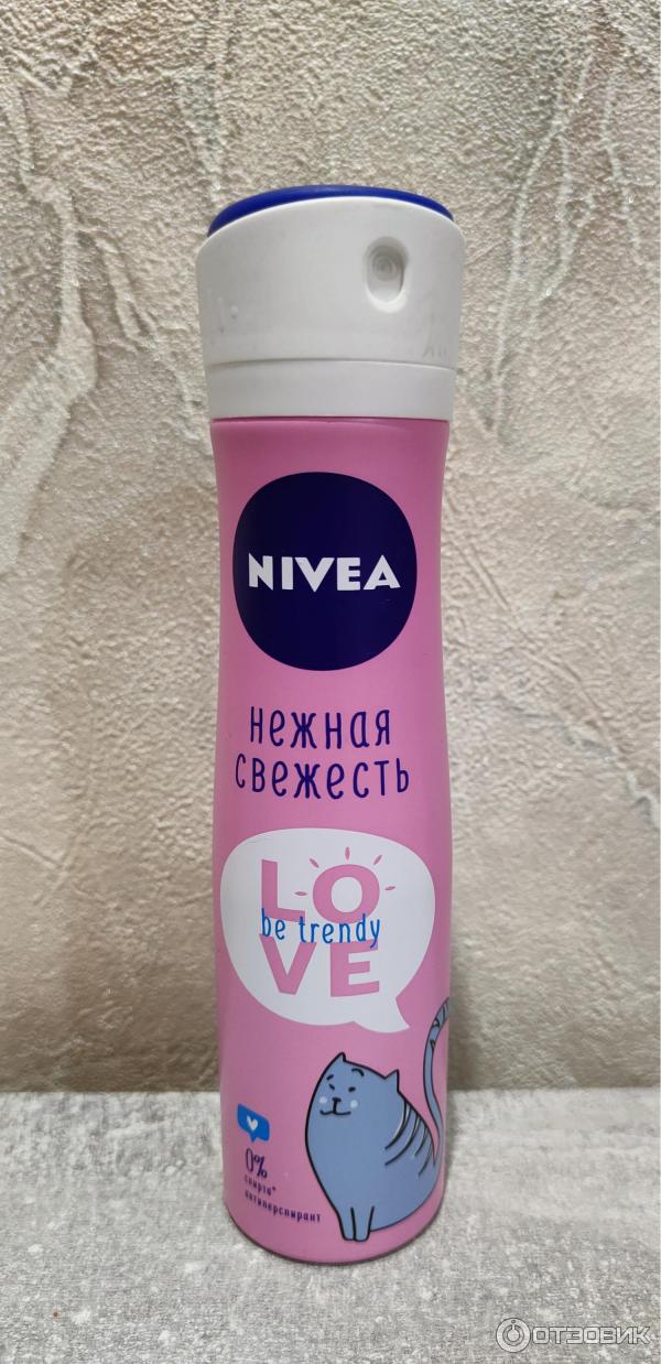 Антиперспирант-спрей Nivea Love Be Trendy Нежная свежесть фото