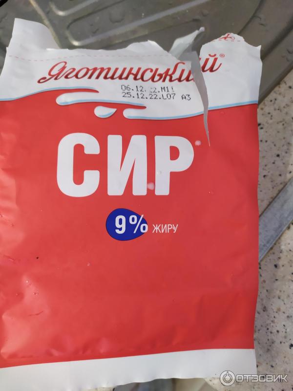 Творог Яготинский Домашний 9,5% фото