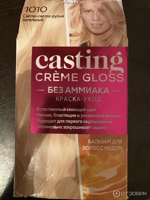 Краска-уход L'Oreal Paris Casting Creme Gloss без аммиака фото