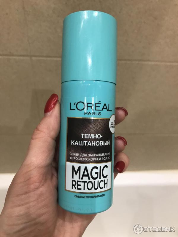 Спрей для покраски корней волос L oreal Magic Retouch