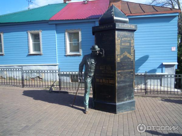 Памятник филеру на Георгиевской улице Владимира