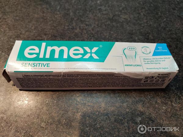 Зубная паста Elmex Sensitive Plus фото