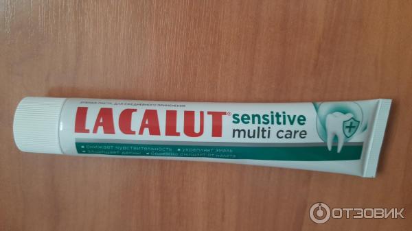 Зубная паста Lacalut Sensitive фото