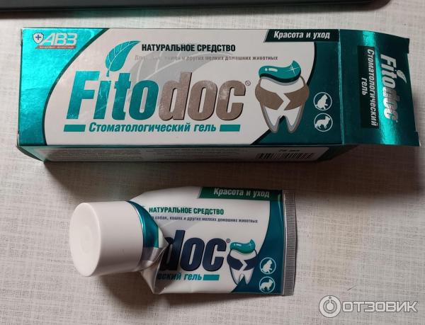 Отзыв о Стоматологический гель Fitodoc для собак, кошек и мелких ...
