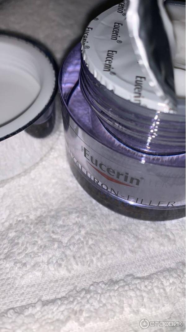 Ночной антивозрастной крем для ухода за кожей Eucerin Hyaluron-Filler фото