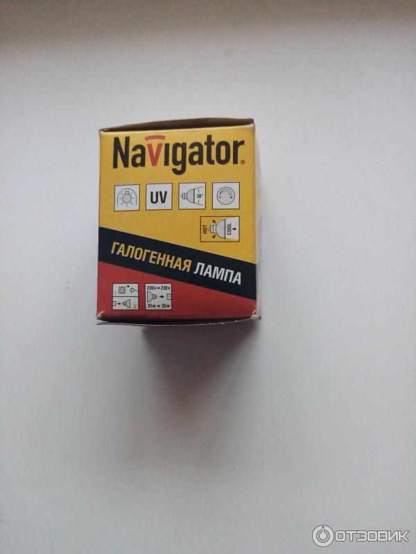 Галогенная лампа Navigator 35w с цоколем GU5.3 фото