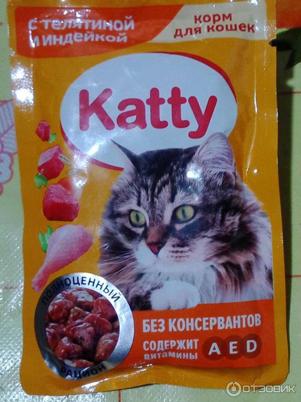 Влажный Корм Для Кошек Katty Купить