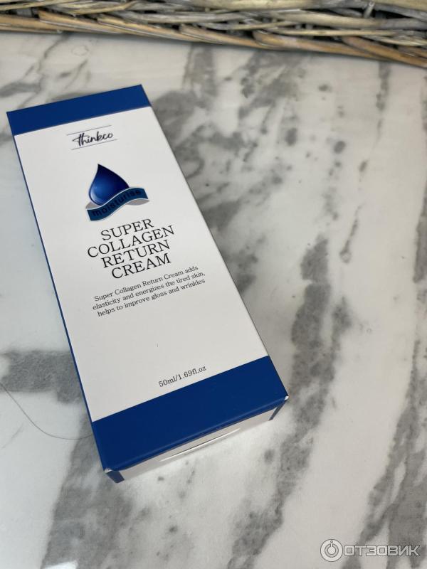 Отзыв о Крем для лица Thinkco Collagen Return Cream с коллагеном ...