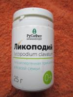 Детская присыпка РуСаФит "Ликоподий" фото