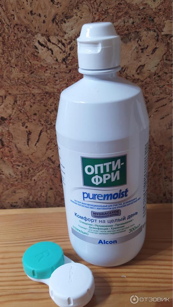 Раствор для линз Alcon Опти Фри pure moist фото