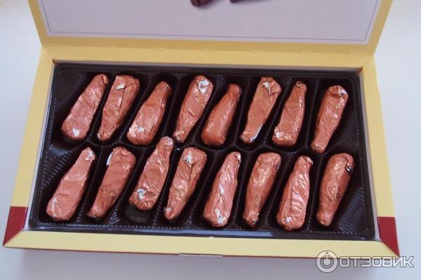 Отзыв о Конфеты Спартак "Шоколадные бутылочки с ликером" | В названии ...
